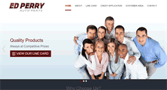 Desktop Screenshot of edperryautoparts.com